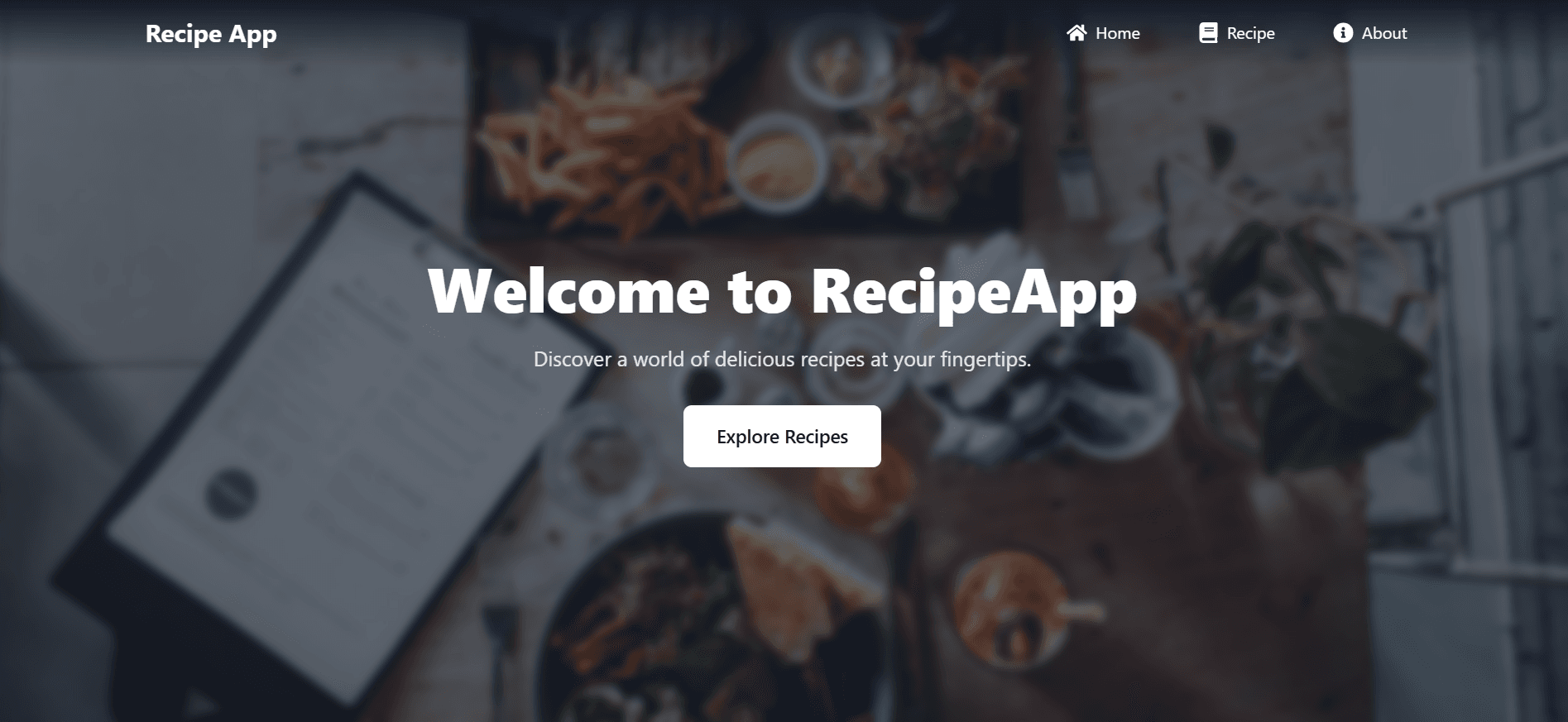 Recipe App – Culinary Discovery Platform